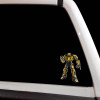 Bumble Bee Jeep Battle Mode Transformer Decal