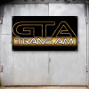 Trans Am GTA Pontiac Muscle Car Wall Banner