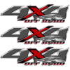 4x4 Great White Shark Shadow X Truck Decal Set