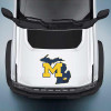 Michigan State Outline Wolverines Sticker