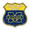 Michigan Wolverines Sign Decal