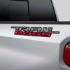 Trail Boss Red Black Chevy Silverado Truck Decal Set