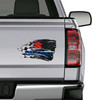 Suzuki Racing Tattered Flag Decal Set