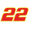 22 Racing Number Logano Decal