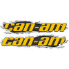 Can-Am Ripped Metal ATV SXS Decal Set