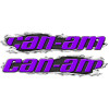 Can-Am Ripped Metal ATV SXS Decal Set