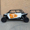 Tennessee Vols Distressed Flag Decal Set