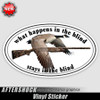 Funny Goose Blind Sticker Funny Goose Blind Sticker