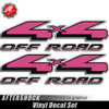 4x4 Carbon Pink Decals 4x4 Carbon Pink Decals