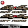 4x4 Shocker Camouflage Hunting Decals