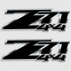 Z71 Black Edition 4x4 Decal Set