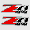 Red and Black Z71 4x4 Sticker Set Red and Black Z71 4x4 Sticker Set