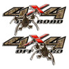 Chevy Silverado 4x4 Camouflage Duck Hunting Decal Set