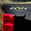 4x4 Yellow X Silverado Off Road Truck Decals