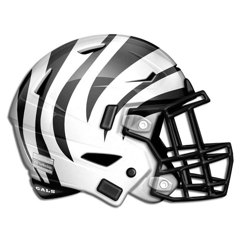 Cincinnati Bengals White Helmet Decal