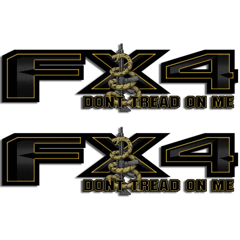 Truck Rear Window Dont Tread On Me Gadsden Flag Perforated Vinyl Decal