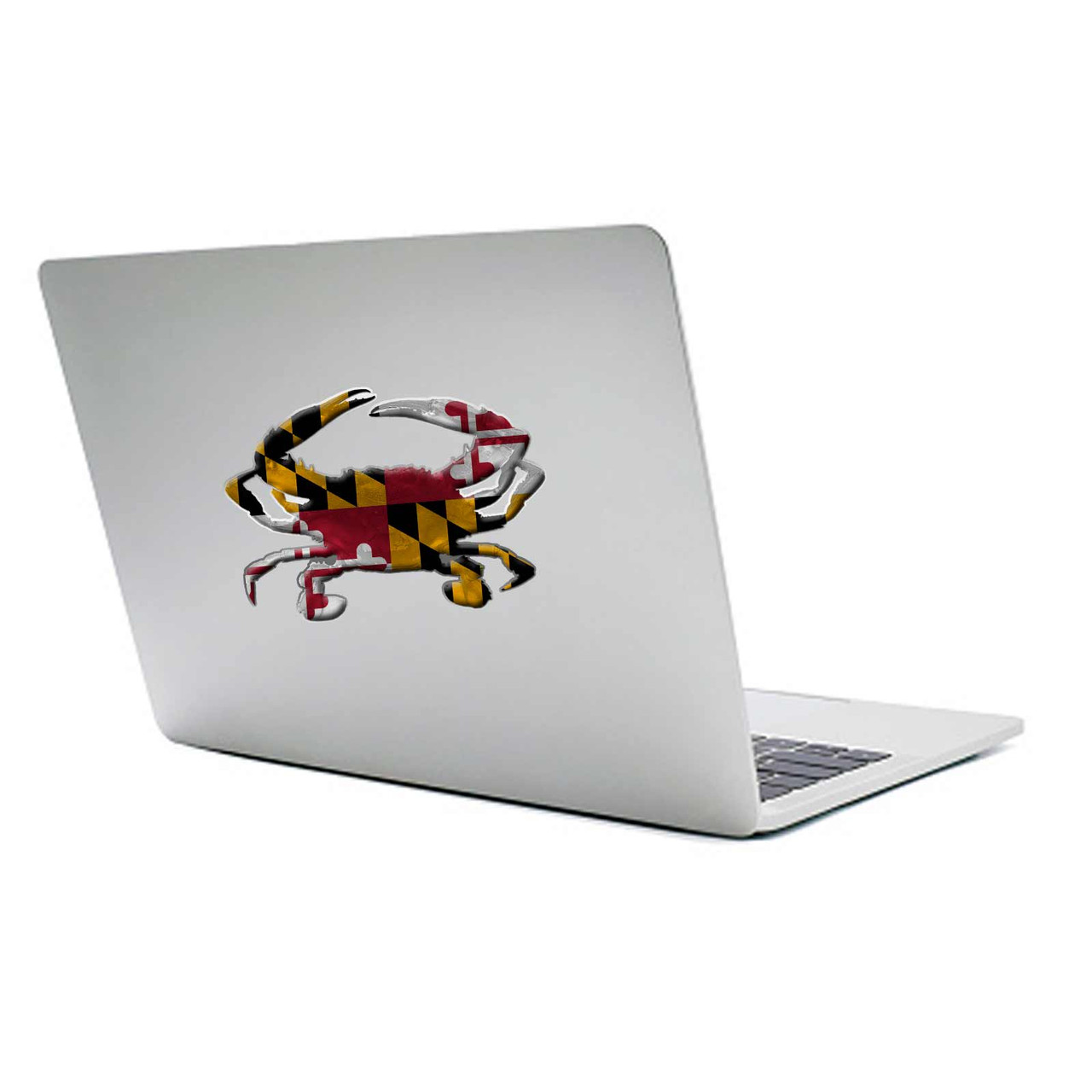 Maryland Flag Crab Decal