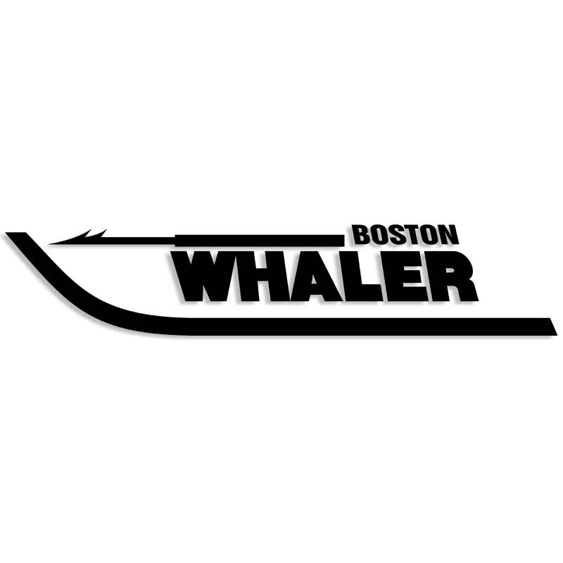 Boston Whaler Original Vinyl Decal OEM - Set Of 2 - Made In The - Foto 5