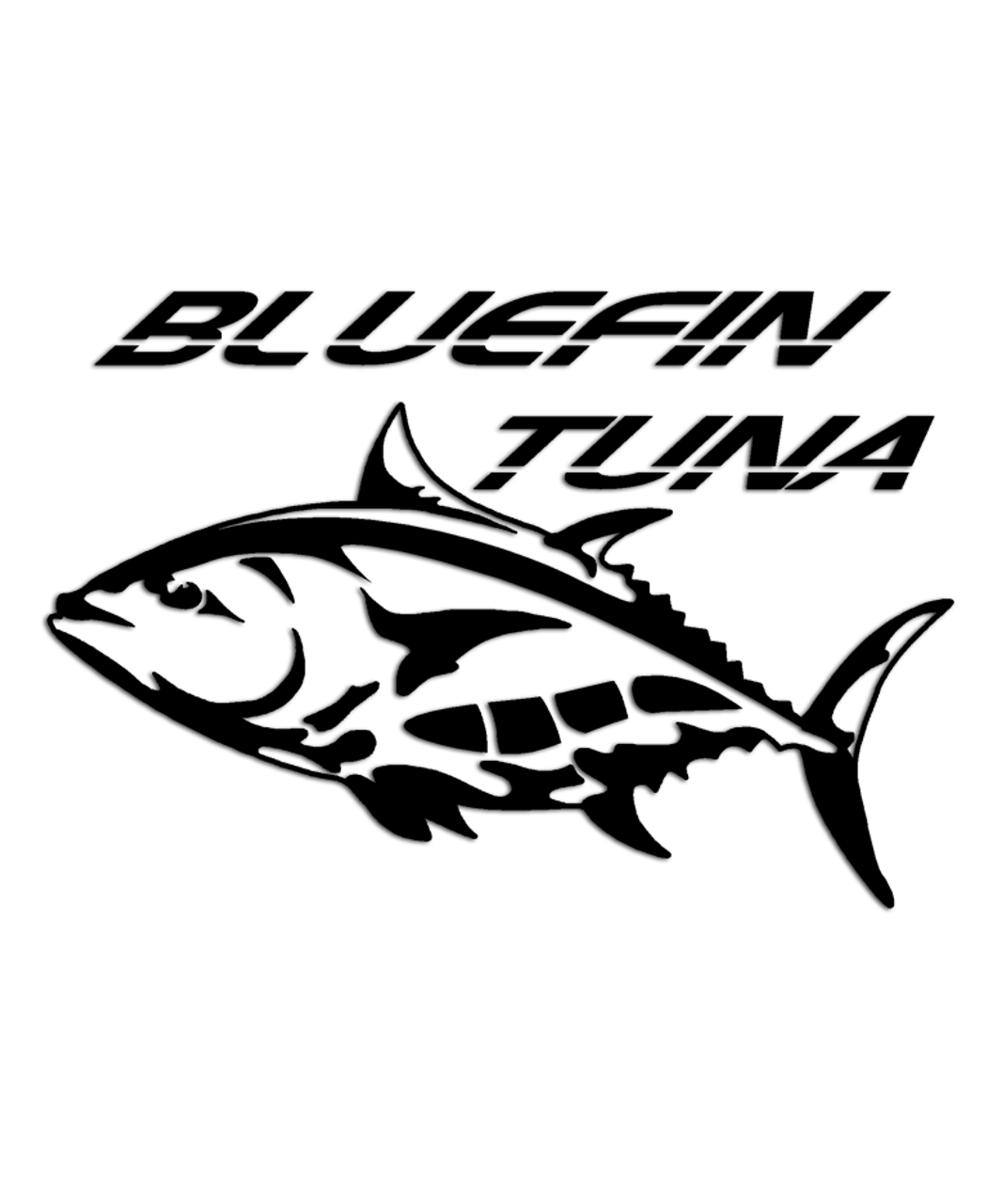 Yellowfin Tuna Walleye Decals Fish Stickers Tackle Box Truck Trailer AFP-0113 