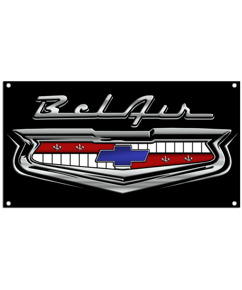 Bel Air Classic 1950's Car Banner - Aftershock Decals