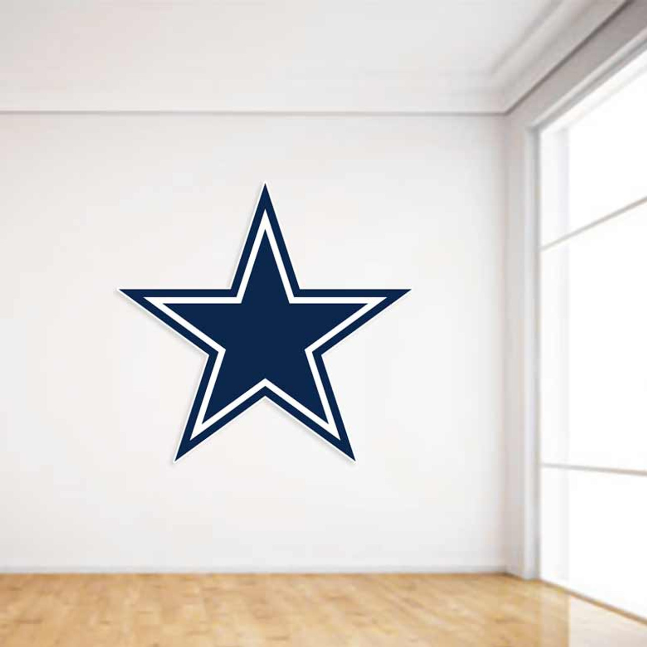 Dallas Cowboys Decal Die-Cut Medium