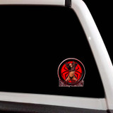 Black Widow Spider Girl Venom Pinup Decal
