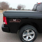 Ram 1500 Black Widow Spider 4x4 Truck Decal Set