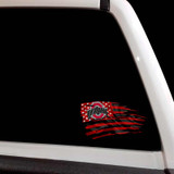 Ohio State Buckeyes Vinyl Flag Decal Set