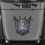 Decepticon Transformers Grunge Decal