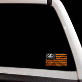 Kubota Farm Construction Flag Decal