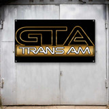 Trans Am GTA Pontiac Muscle Car Wall Banner