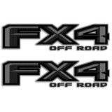 Ford FX4 Carbon Stealth Black Decal Set