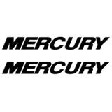 Mercury Outboards Script Decal Set