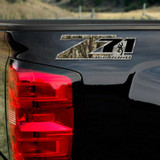 Silverado Z71 Browning Off Road Decal Set