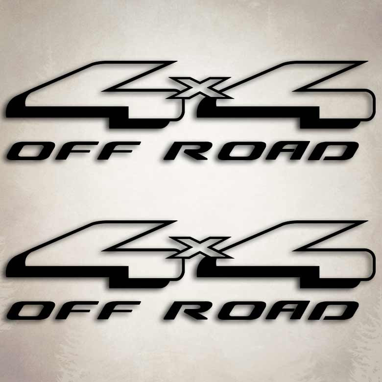 4x4 F-150 Truck Decals | Ford Off Road Vinyl Replacement Sticker