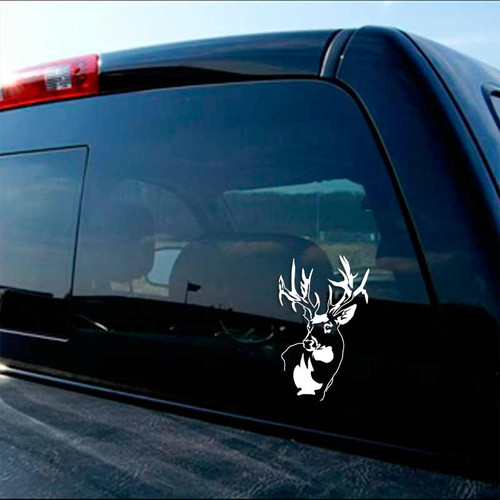 Non-Typical Whitetail Deer Buck Vinyl Decal Set Non-Typical Whitetail Deer Buck Vinyl Decal Set