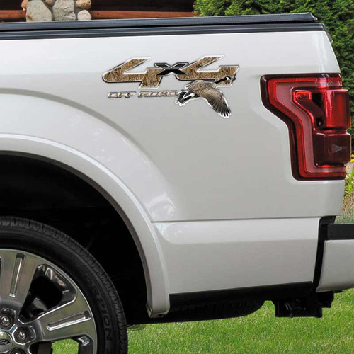 F-250 4x4 Goose Camouflage Ford Truck Decals