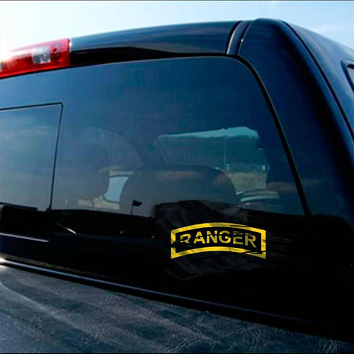 Army Ranger Flag Distressed Decal Set
