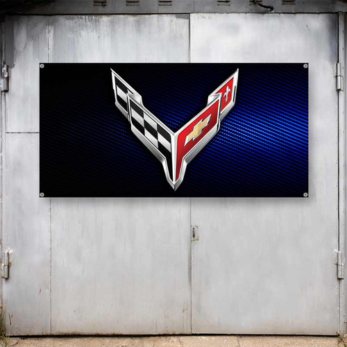 Corvette C8 Stingray Z06 Car Display Banner