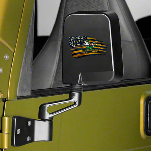 Notre Dame Fighting Irish Tattered Flag Decal Set Notre Dame Fighting Irish Tattered Flag Decal Set