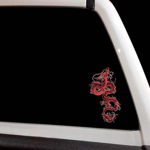 Japanese Anime Dragon Tattoo Decal