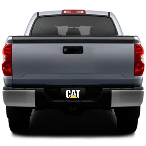 CAT Construction Caterpillar Novelty License Plate CAT Construction Caterpillar Novelty License Plate
