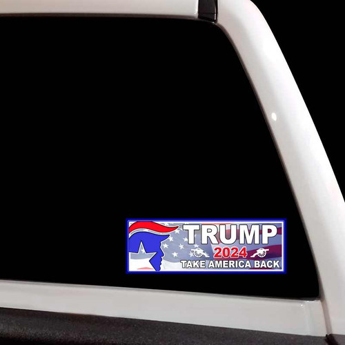 Trump for President 2024 Take America Back Sticker