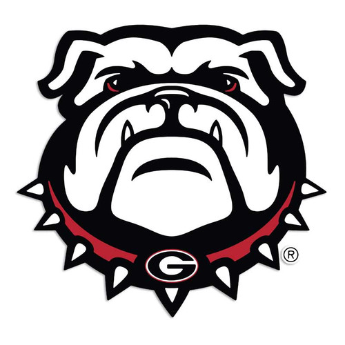 Georgia Bulldogs Bulldog Decal Georgia Bulldogs Bulldog Decal