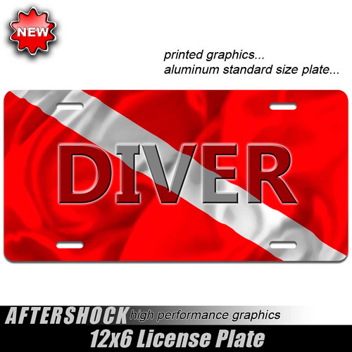 Dive Flag Plate