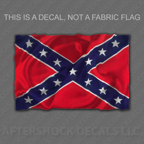 Confederate/Rebel Flag Sticker