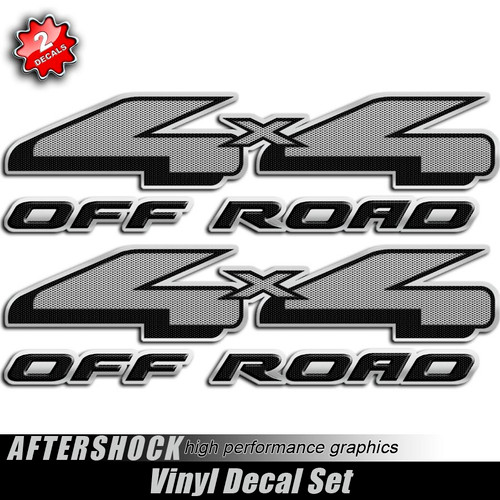 4x4 Carbon Gray F-150 Decals