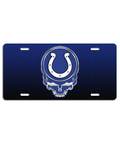 Colts Skull Vanity Plate