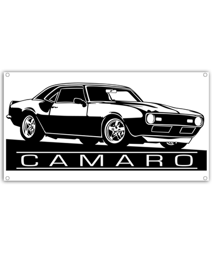 68-69 Camaro Profile car Banner