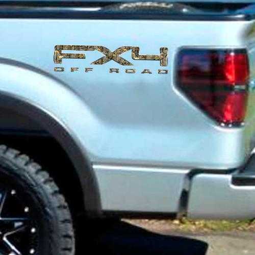 FX4 Twisted Timber Camo Decal Set